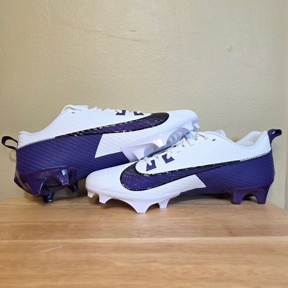 Nike Vapor Edge Speed 360 2 TB Football Cleats White Purple FN7764-115 Mens 12.5 - Picture 4 of 7